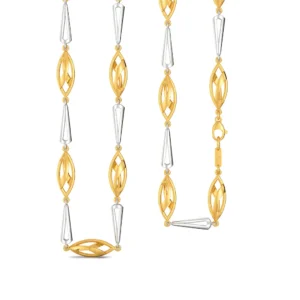 Trail Binds Gold Necklace