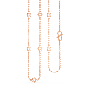 Floral Fantasy Gold Necklace